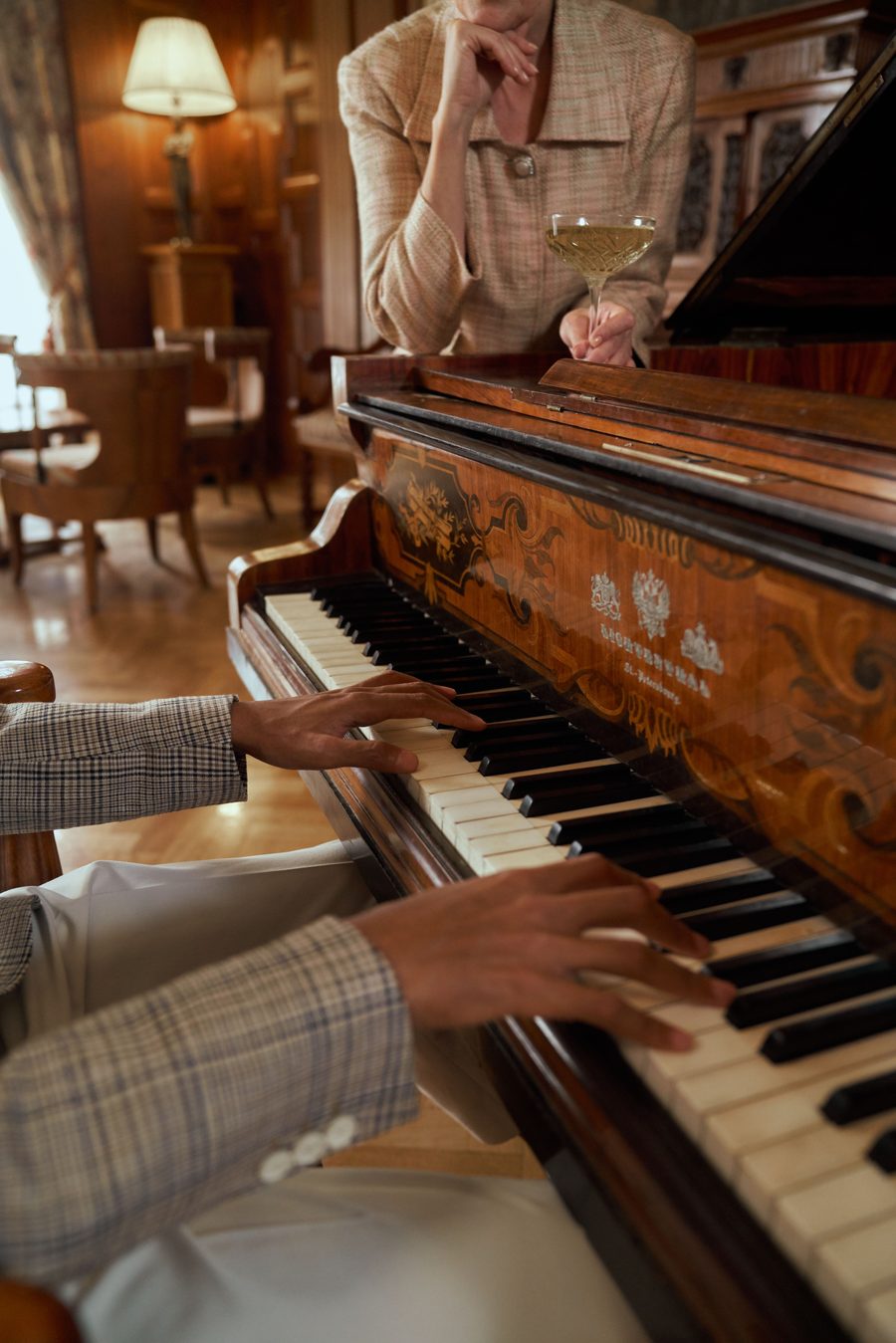 Your own piano, fitted with a self-playing system